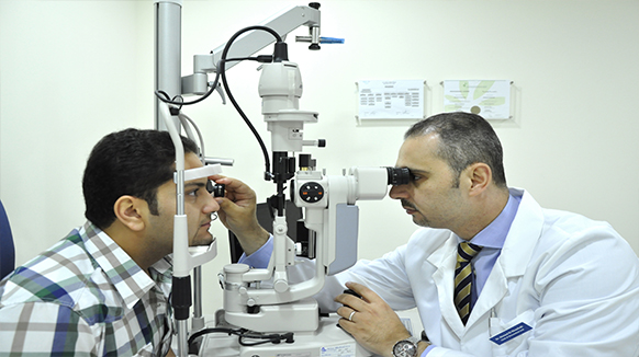 Ophthalmology specialist is required